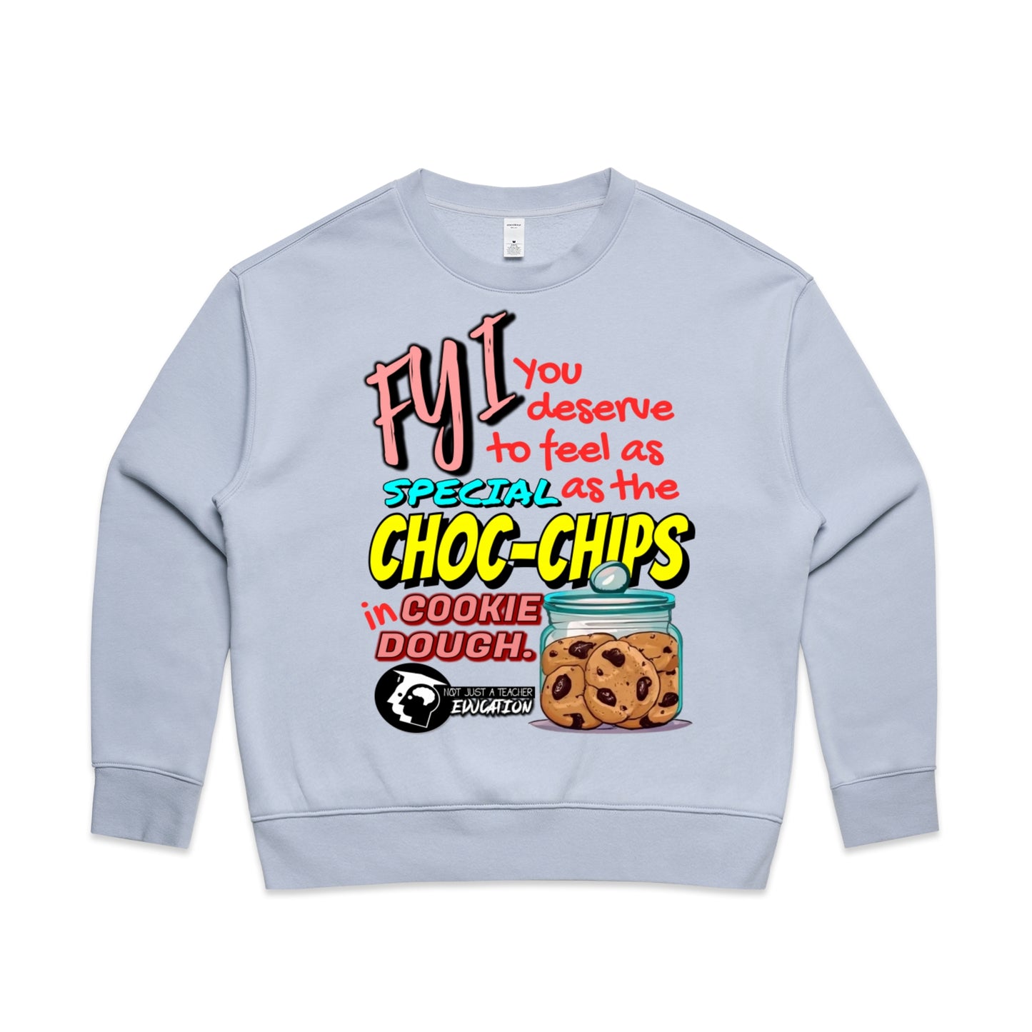 Choc Chip Relax Feminine Cut Crew
