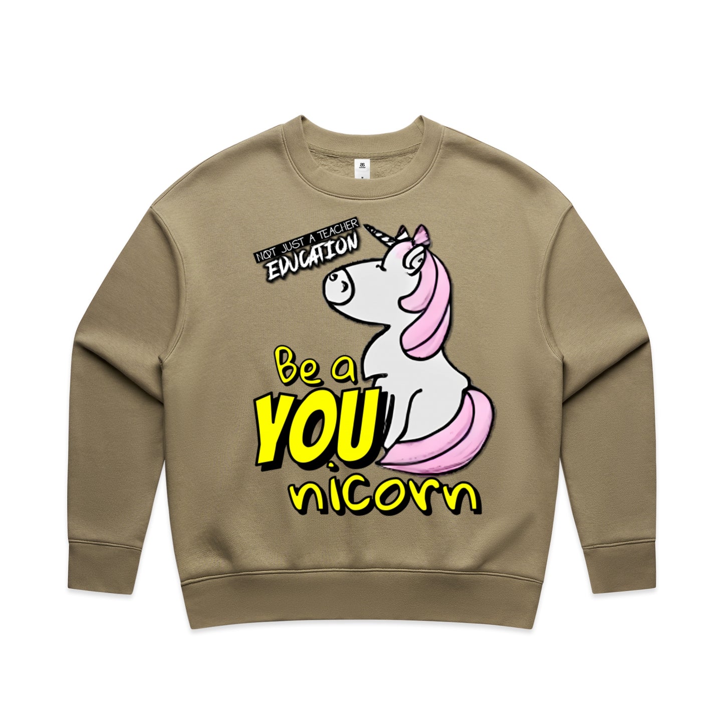 You-nicorn Relax Feminine Cut Crew