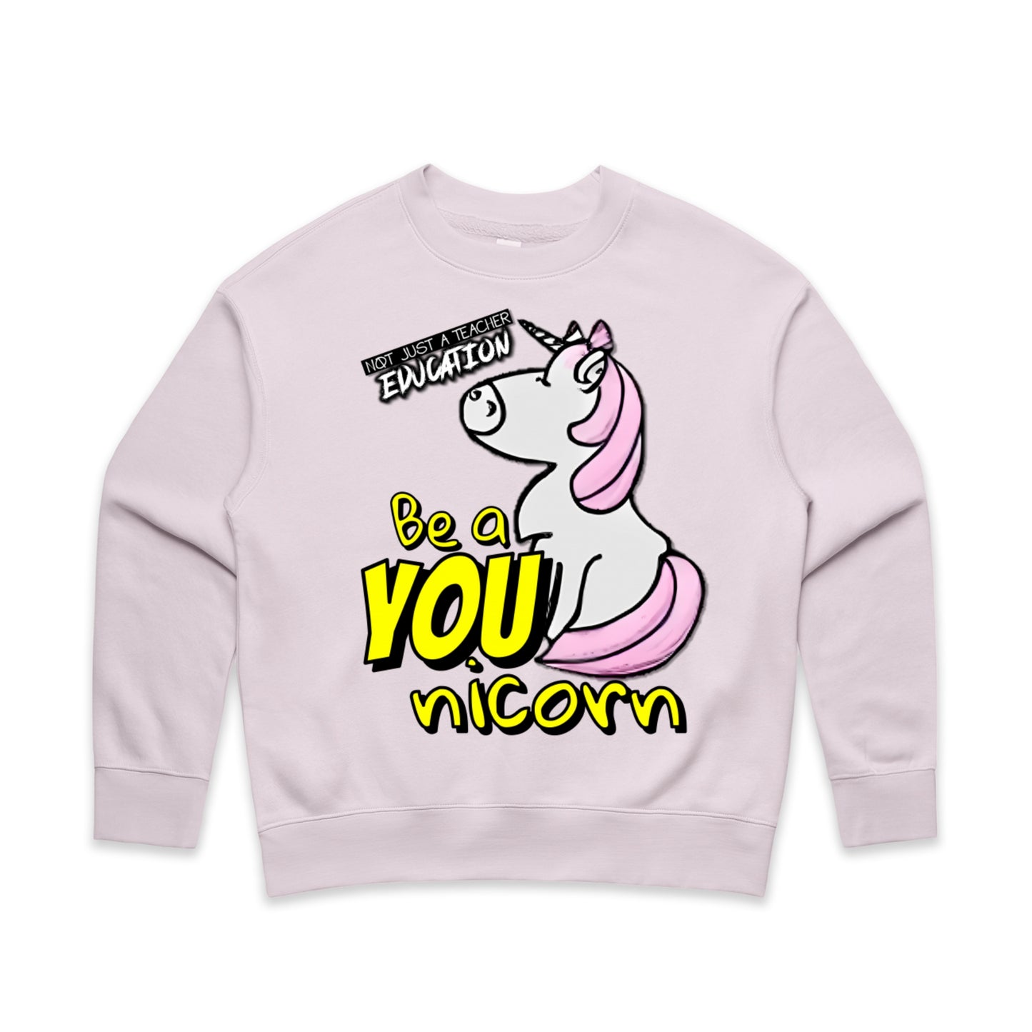 You-nicorn Relax Feminine Cut Crew