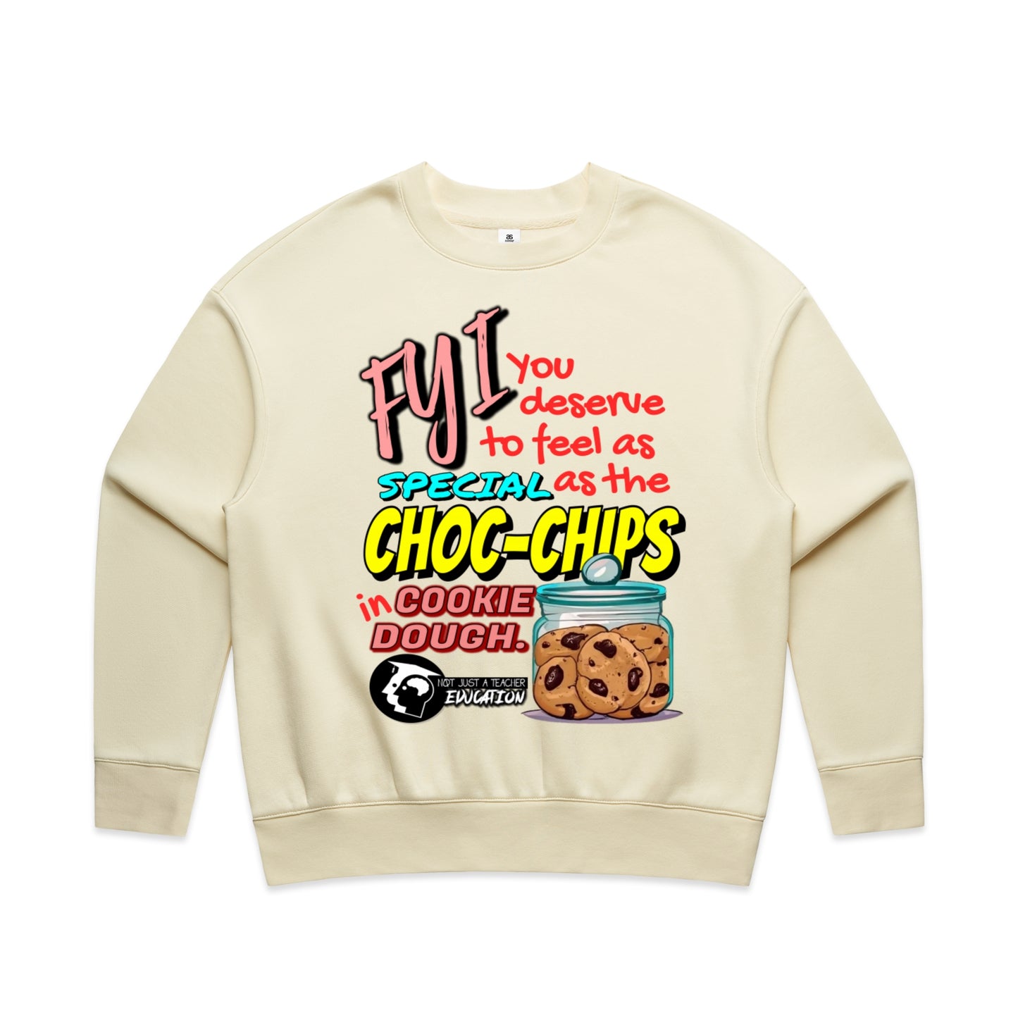 Choc Chip Relax Feminine Cut Crew