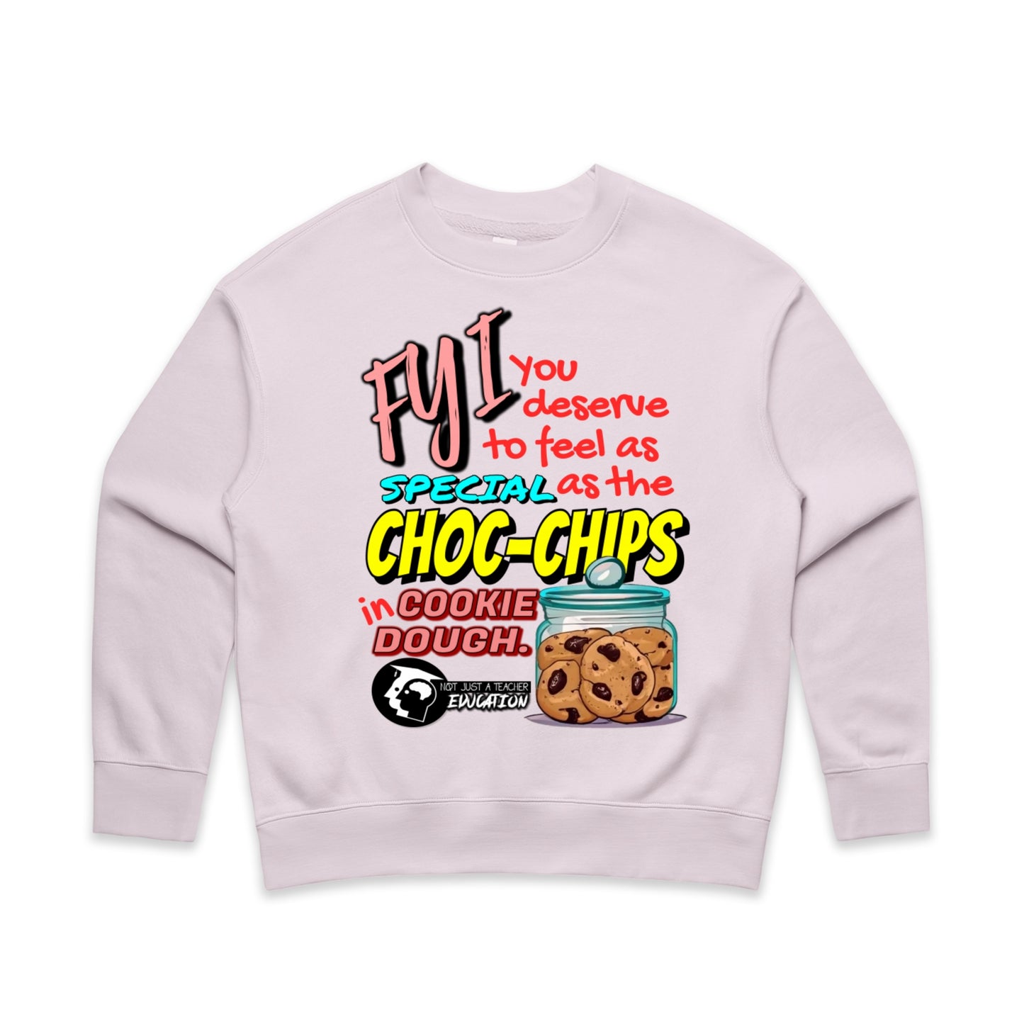 Choc Chip Relax Feminine Cut Crew