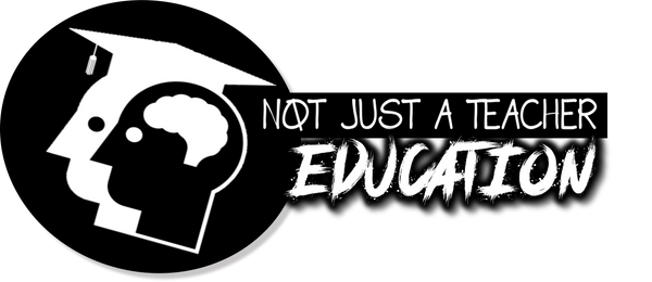 Not Just A Teacher Horizontal Logo
